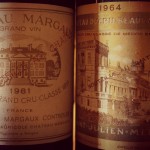 vieux millésime-margaux 1981, ducru beaucaillou 1964