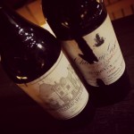 vieux millésimes-haut brion 1985, giscours 1958