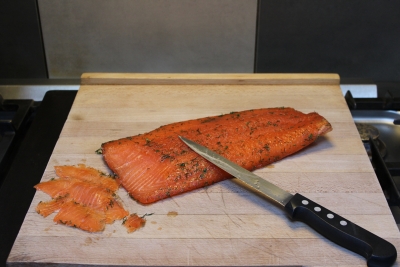 saumon mariné à l'aneth 10