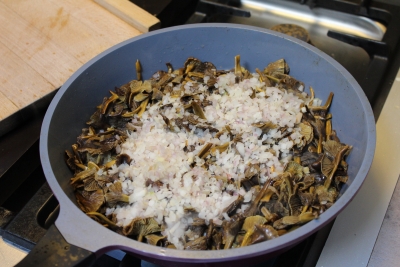 écrasé de pomme de terre aux chanterellles 10