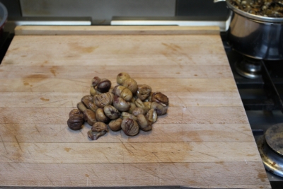 écrasé de pomme de terre aux chanterellles 14