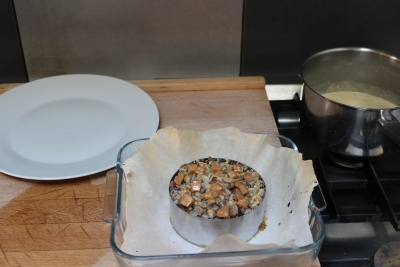 écrasé de pomme de terre aux chanterellles 21