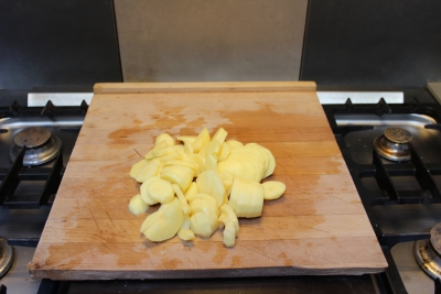 écrasé de pomme de terre aux chanterellles 6