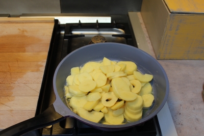 écrasé de pomme de terre aux chanterellles 7