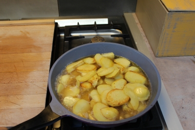 écrasé de pomme de terre aux chanterellles 9